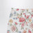 Shorts con motivo floreale in cotone
