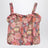 Top aus Baumwolle und Seide mit Blumenmuster