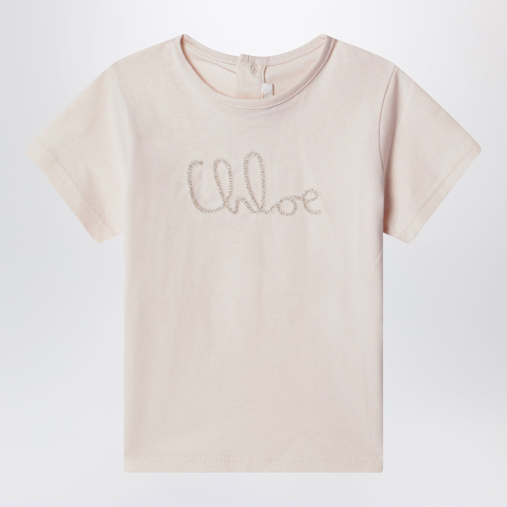 Ensemble deux pièces rose à motif floral