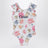 Badeanzug mit Blumenprint
