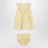 Yellow cotton dress with culottes