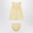 Yellow cotton dress with culottes