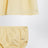 Yellow cotton dress with culottes