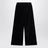 Pantalon de survêtement en velours de coton bleu marine