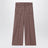 Brown checked wool trousers