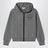 sweat à capuche gris chiné