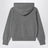 sweat à capuche gris chiné