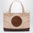 Sac cabas en coton Chloé couleur amande grillée