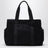 Sac à langer en coton bleu marine