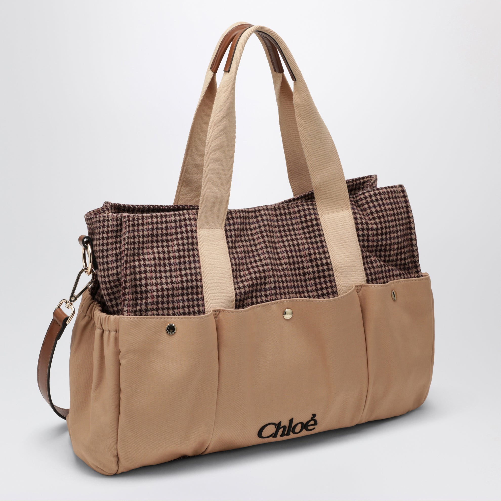 Borsa cambio a quadri in poliestere