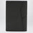 Portacarte bi-fold Puzzle grigio scuro in pelle