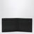 Black grained leather Puzzle bi-fold wallet