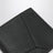 Black grained leather Puzzle bi-fold wallet