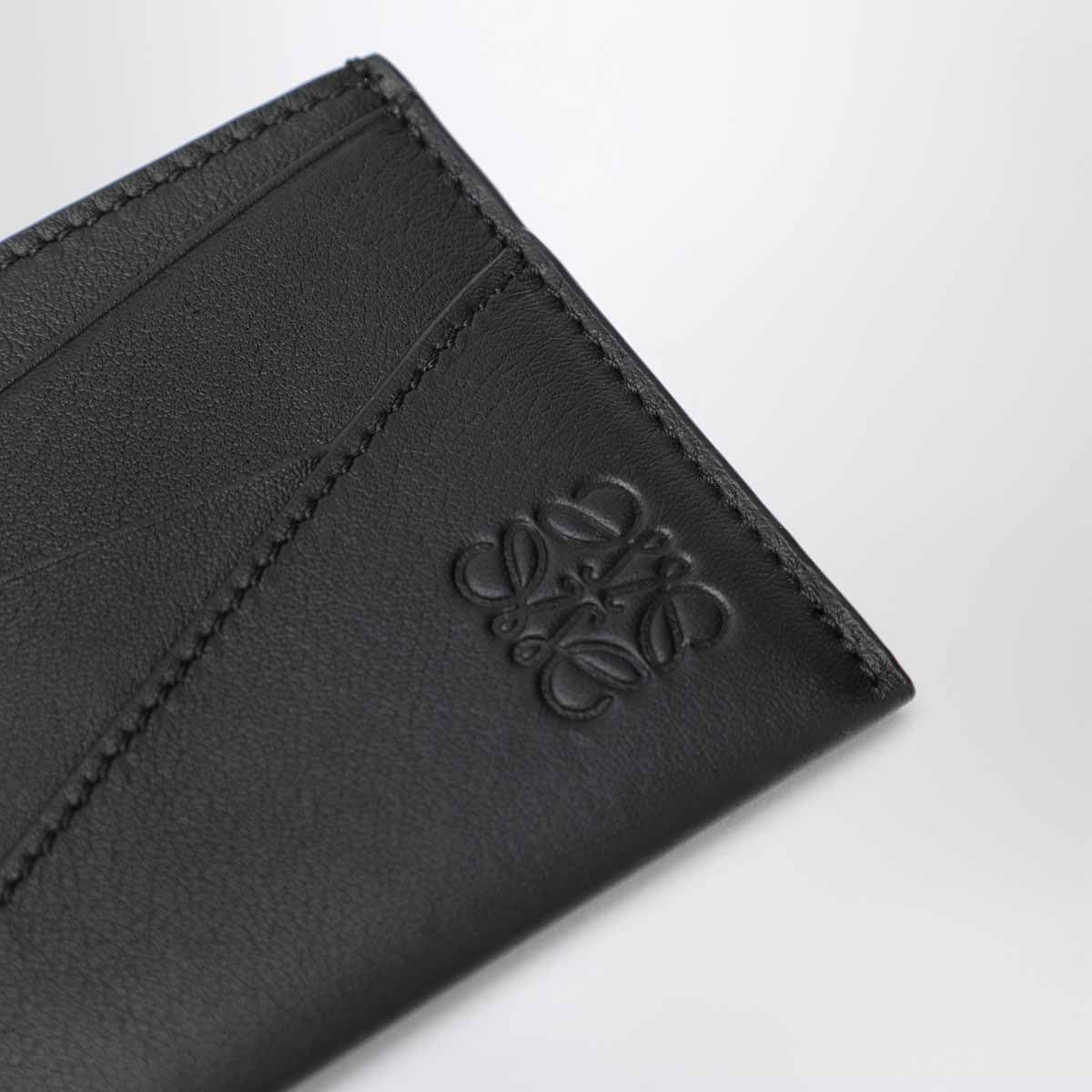 Black leather Puzzle card holder