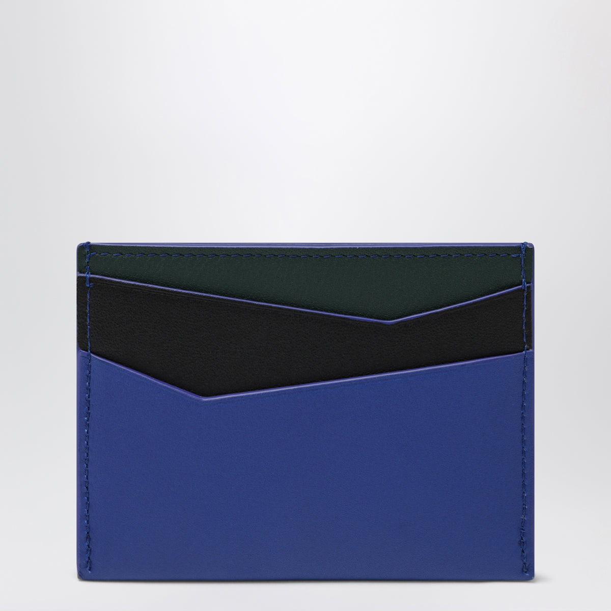 Porte-cartes Puzzle noir/bleu