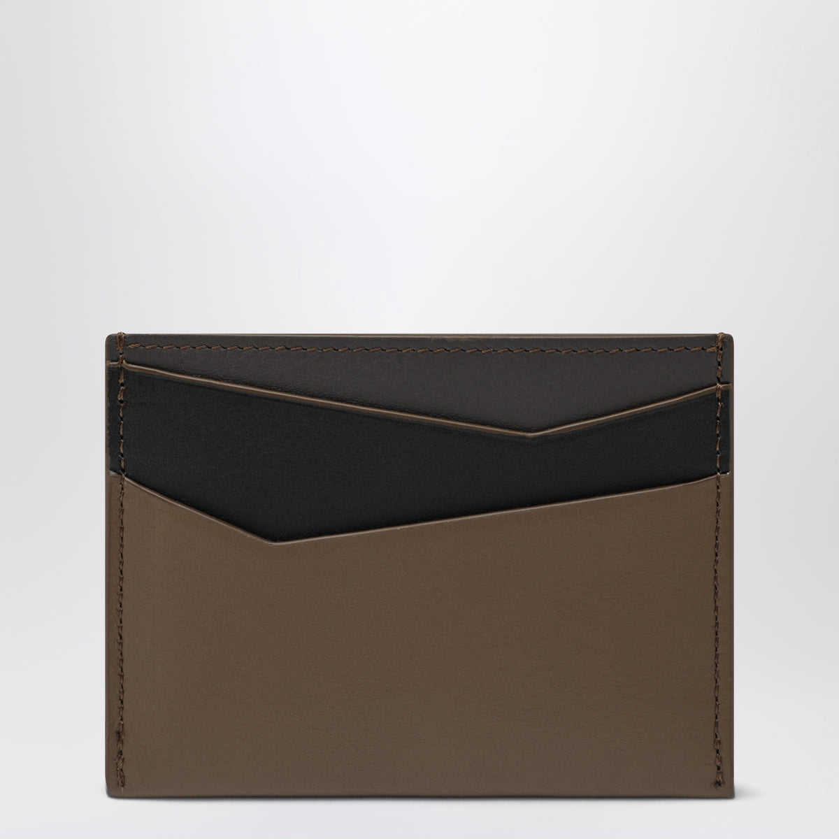 Brown/Green Puzzle card holder