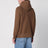 Brown cotton hoodie