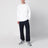 Navy blue cotton jogging trousers