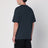 Marinblaues T-Shirt mit Rundhalsausschnitt aus Baumwolle