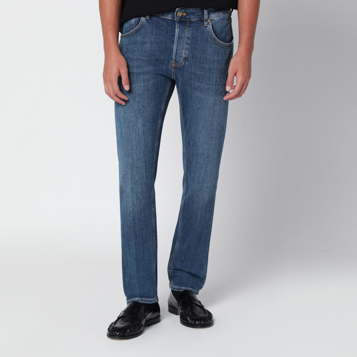 Jeans Reggae blu in cotone
