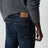 Dark blue washed jeans