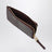 Card holder with coin pocket in Dark Burgundy