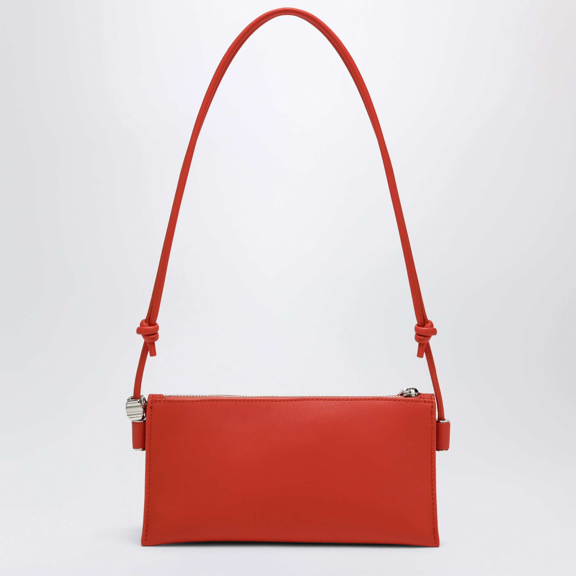 Pochette Joya in nappa di vitello arancione