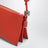 Pochette Joya in nappa di vitello arancione