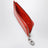 Portacarte Claw arancione in pelle di agnello