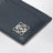 Navy Blue Leather Anagram Card Holder