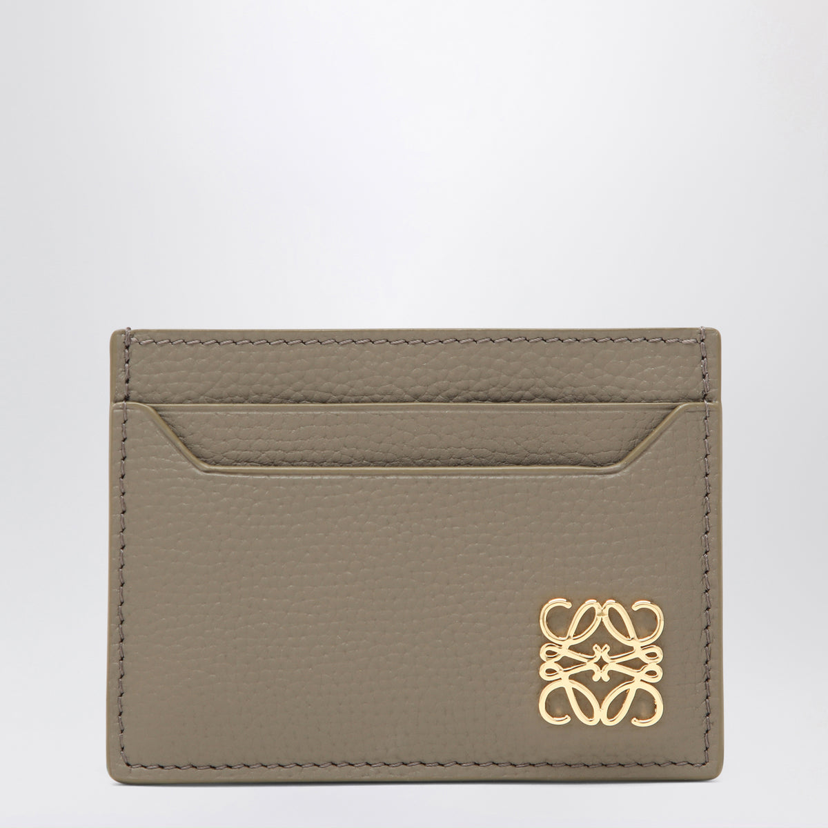 Anagram Lederkartenhalter in Taupe