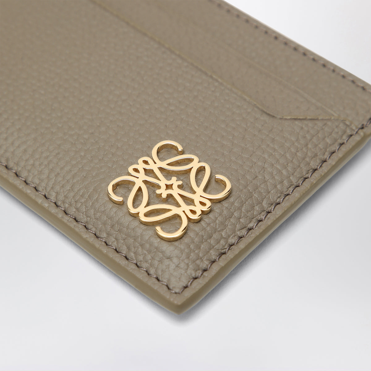 Anagram Lederkartenhalter in Taupe
