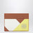 Anagram Kartenetui mit grafischem Muster in Mehrfarbig / Beige