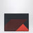 Anagram card holder with multicolour graphic motifs