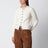 Naia Strickjacke in Ecru aus Babyalpaka