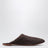Mules Caelan marroni in pelle effetto pony