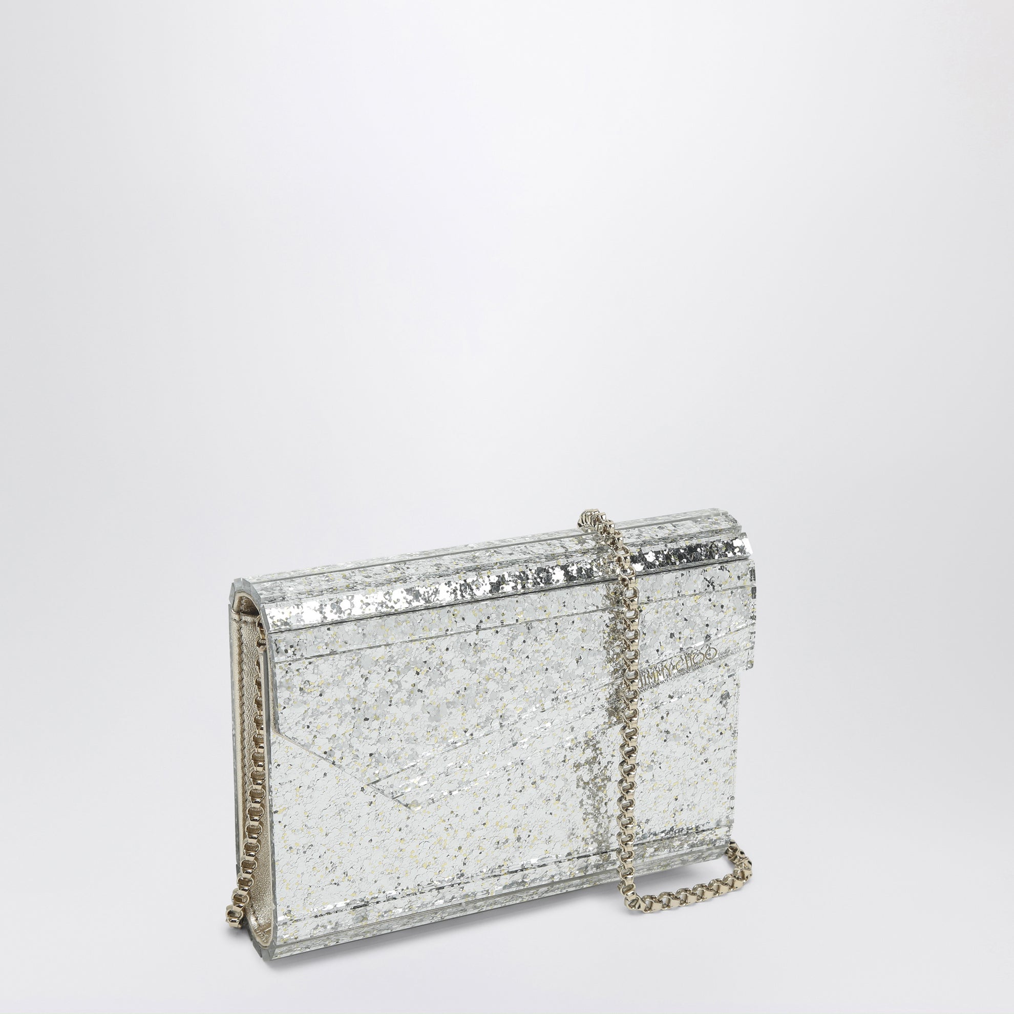 Champagne-coloured Candy clutch