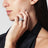 Bague Armour Ring Small avec diamants