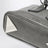 Perlgraue Sant Ambroeus Mini-Tasche