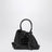 Sac Sant Ambroeus mini noir effet crocodile