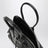Black Sant Ambroeus mini bag with crocodile effect