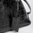 Black Sant Ambroeus mini bag with crocodile effect