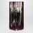 Brown fringed midi skirt