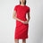 Rotes Car Tee T-Shirt aus Bio-Baumwolle