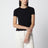 Schwarzes Car Tee T-Shirt aus Bio-Baumwolle