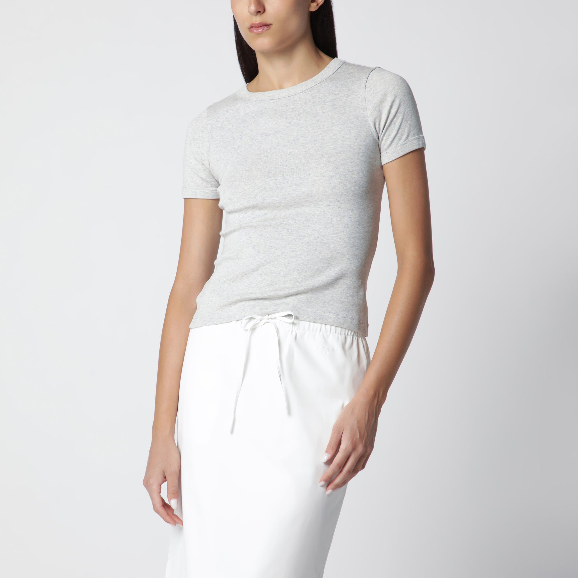 Grey Mélange Car Tee Organic Cotton T-Shirt