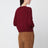 Cardigan Mila Wine 21 en cachemire