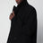 Cappotto doppiopetto nero in lana