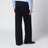 Francoise blue cotton blend trousers