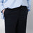 Francoise blue cotton blend trousers